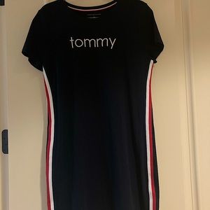 Tommy Hilfiger Navy Tee Shirt Dress